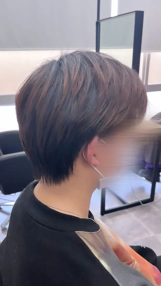 メンズ カット 熊谷 有紗のヘアスタイル