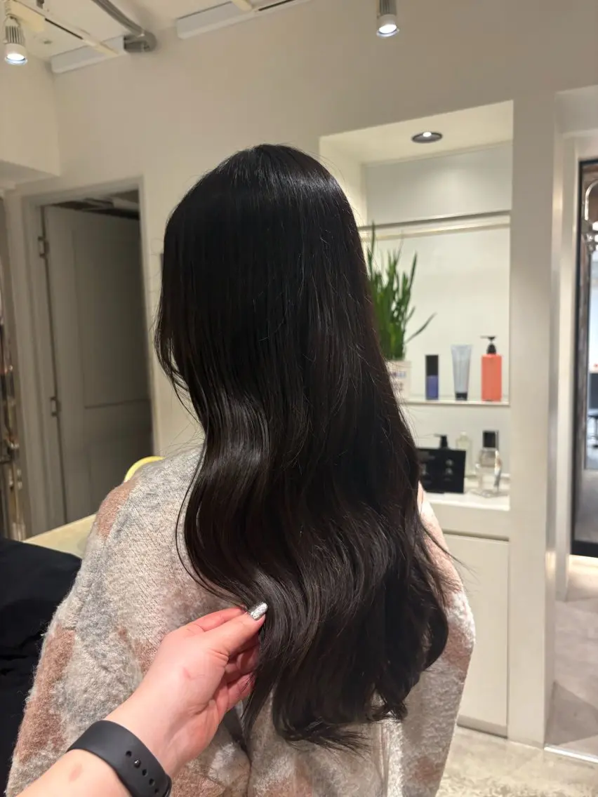 ロング カラー 透明感カラー ヘアカラー SHEA /縮毛矯正 イソダハルカのヘアスタイル