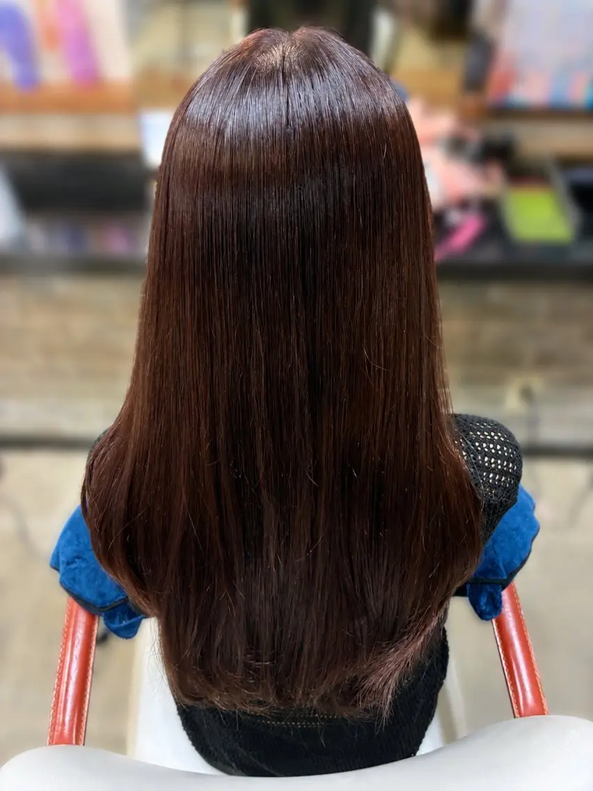 ロング カラー ヘアカラー ボーイッシュ美容師 パルのヘアスタイル