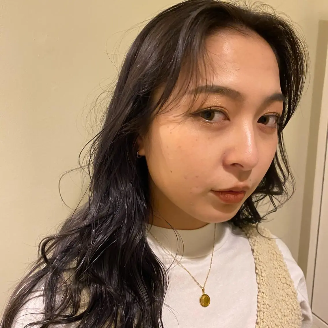 ロング カラー ブリーチ 透明感カラー 🦮shiori アイドルオタク🦮のヘアスタイル