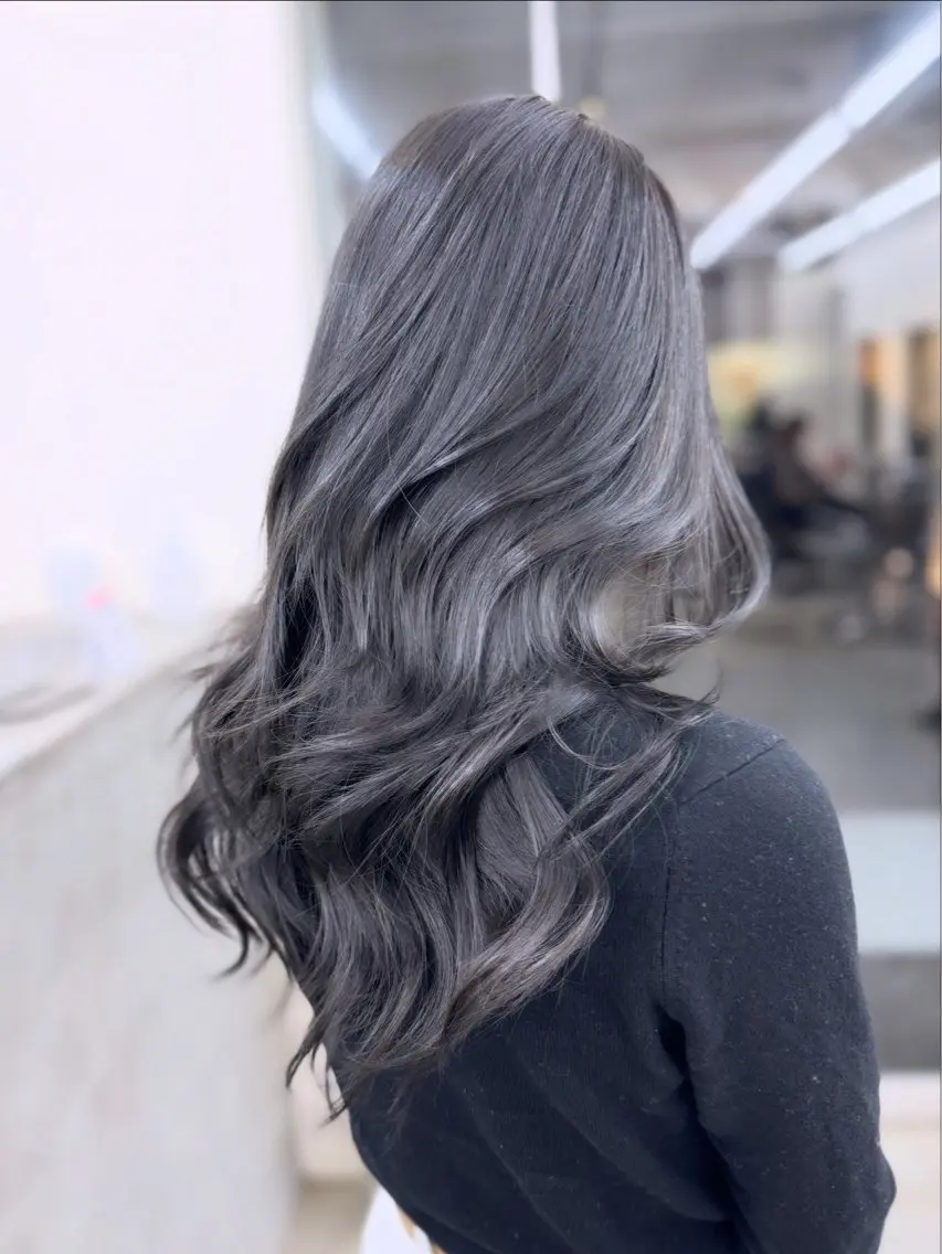 ロング カラー カット ヘアカラー トリートメント 🦋韓国系指名No1 店長/圓山 祐也🦋のヘアスタイル
