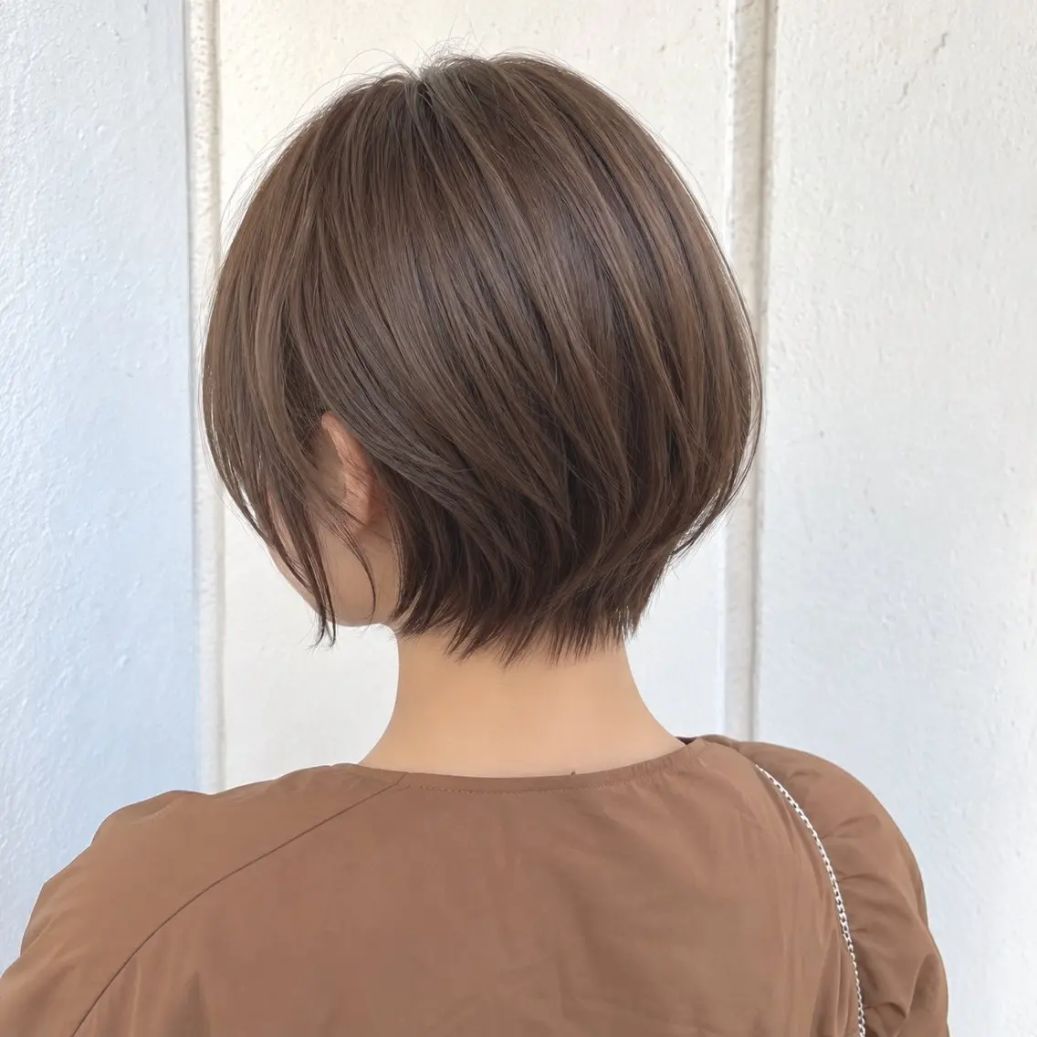 ショート 韓国ヘア🇰🇷／ 艶カラー鈴木萌愛🩶のヘアスタイル