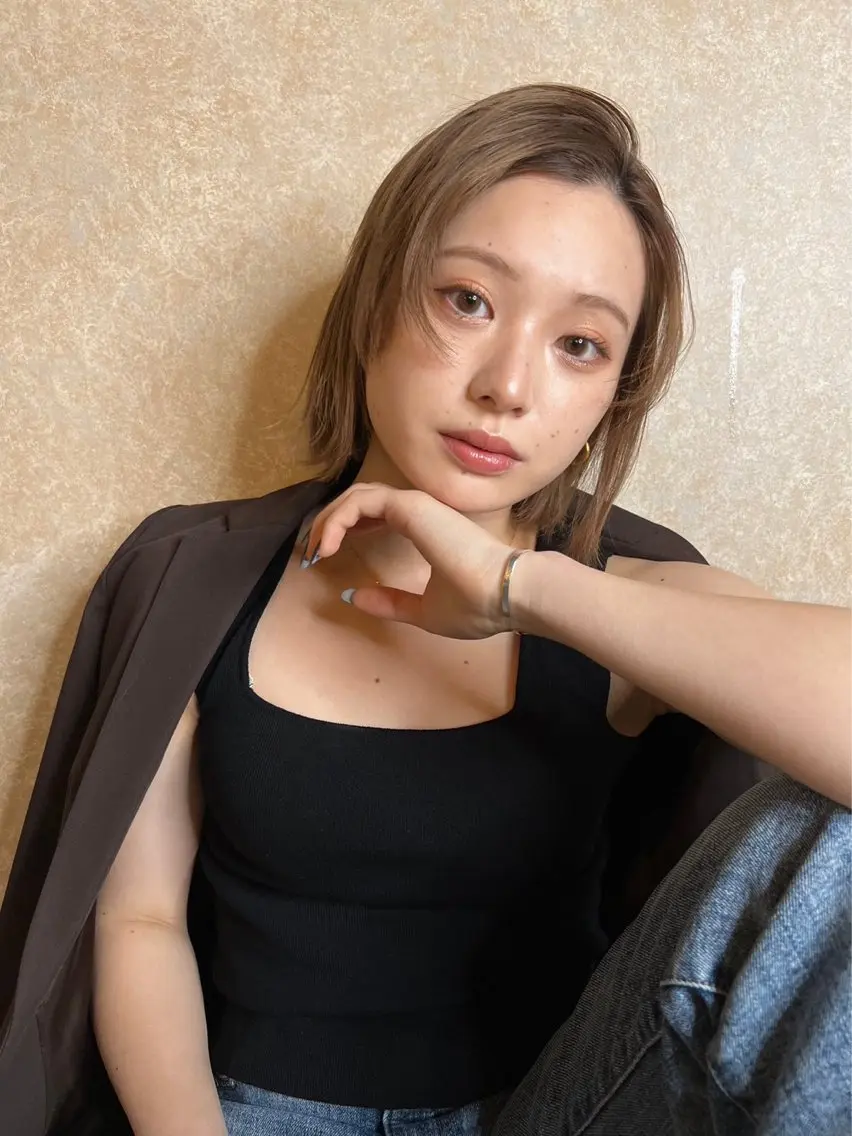ショート カラー 河野 優希のヘアスタイル