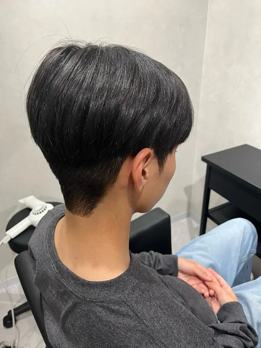 メンズ カット 大阪韓国メンズ特化 LUNAのヘアスタイル