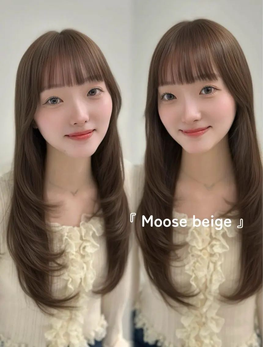 ロング カラー ヘアカラー ヘアセット 上品モテヘア🩶 karen🩶のヘアスタイル