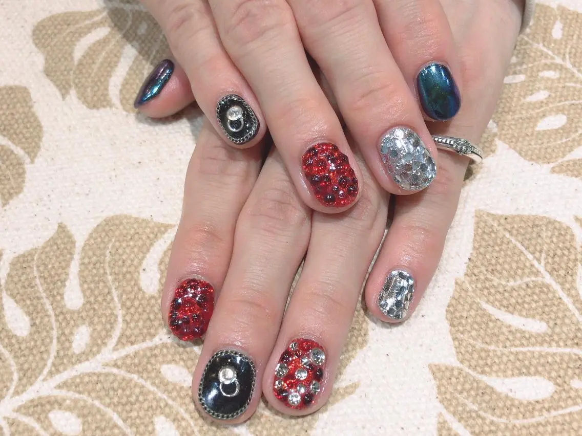 ネイル メンズネイル ハンドネイル M's Style NAIL BARのネイルデザイン