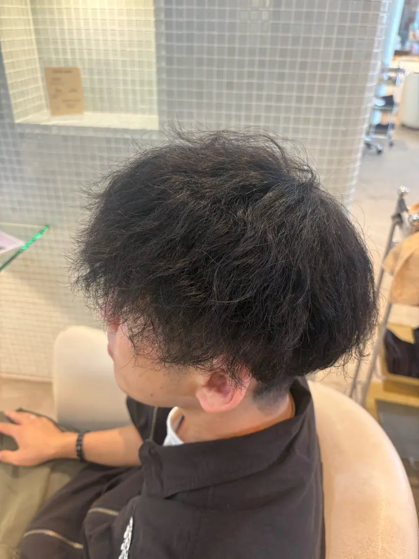 メンズ メンズパーマ OXCREATION kanaのヘアスタイル