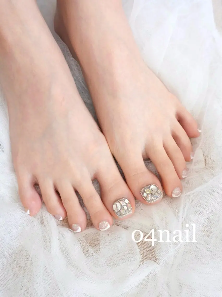 ネイル フットネイル o4nail___ ARISAのネイルデザイン