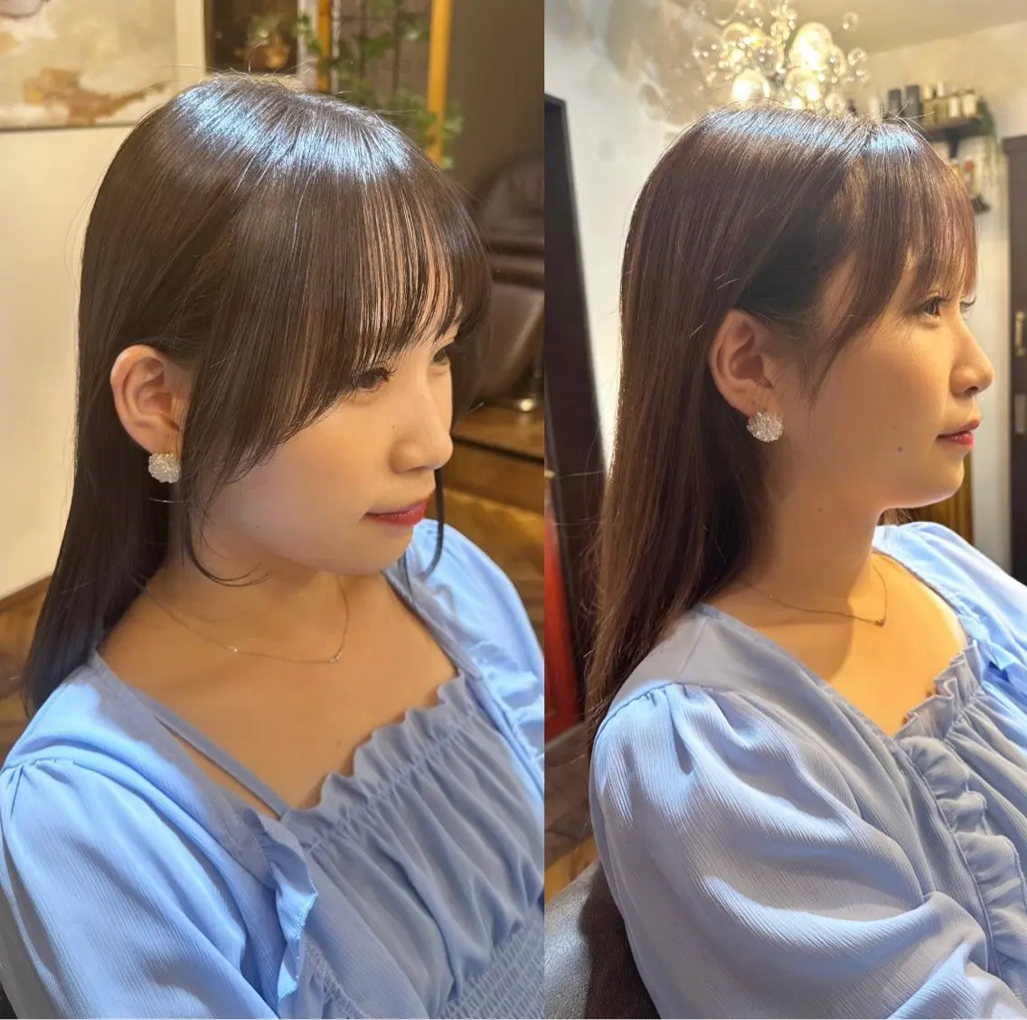 ロング カット ヘアカラー トリートメント 伏田 遼馬のヘアスタイル