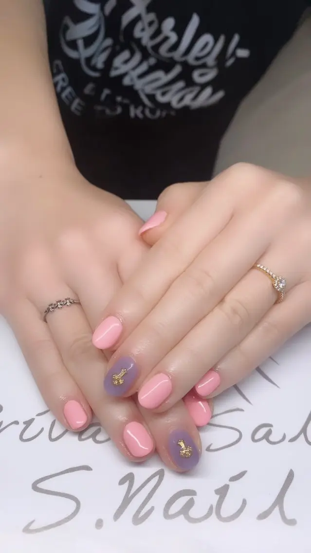 ネイル 西大分S.Nail 𓏲⋆🪸.⋆⸜🫧のネイルデザイン