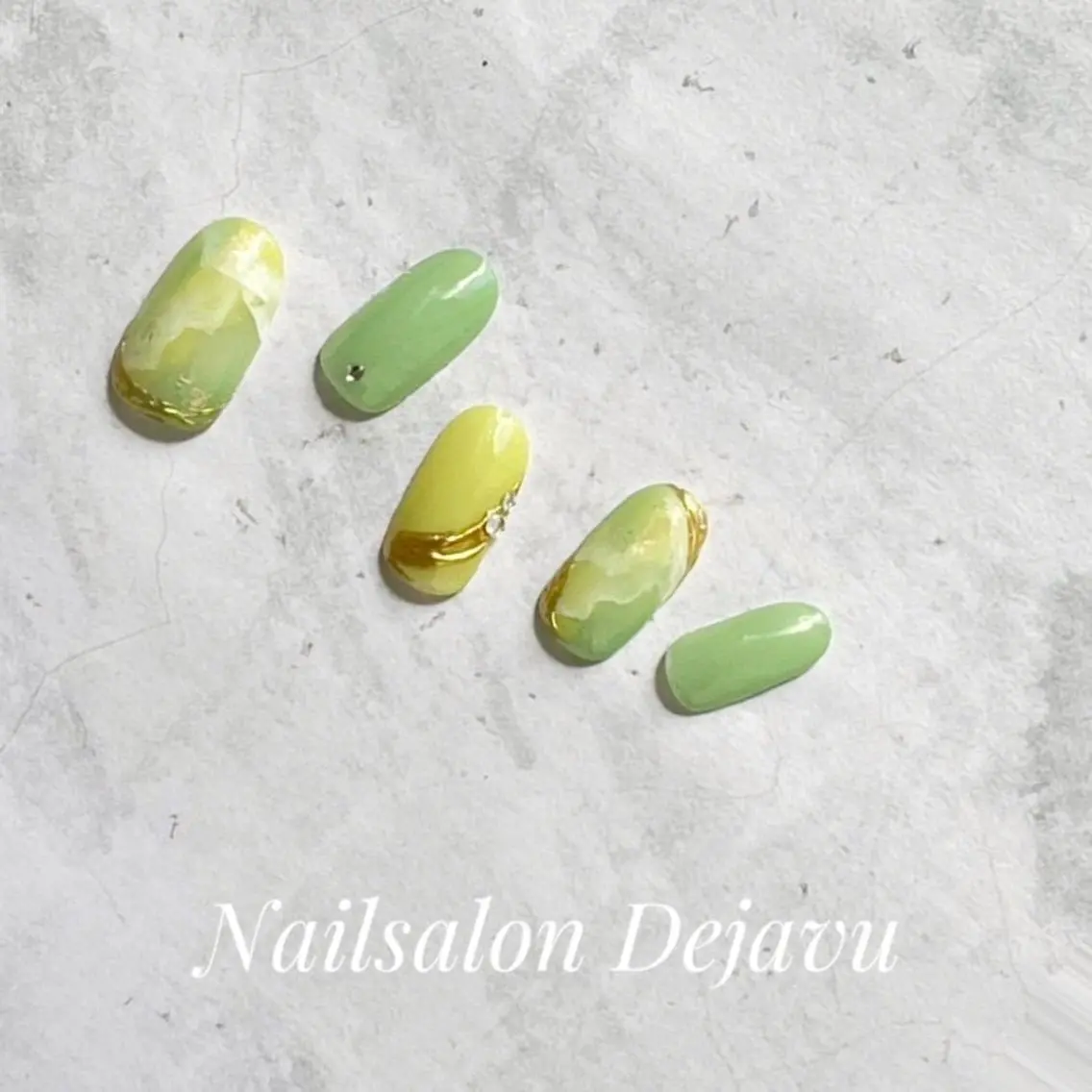 ネイル ハンドネイル Nail salon Dejavu 🌿のネイルデザイン