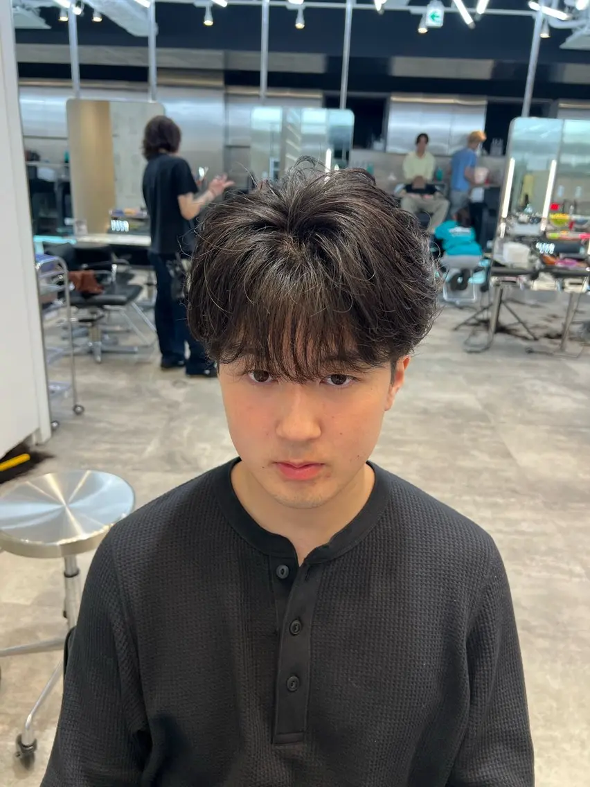 パーマ メンズ カット パーマ 川口 翔太郎（fifth）のヘアスタイル