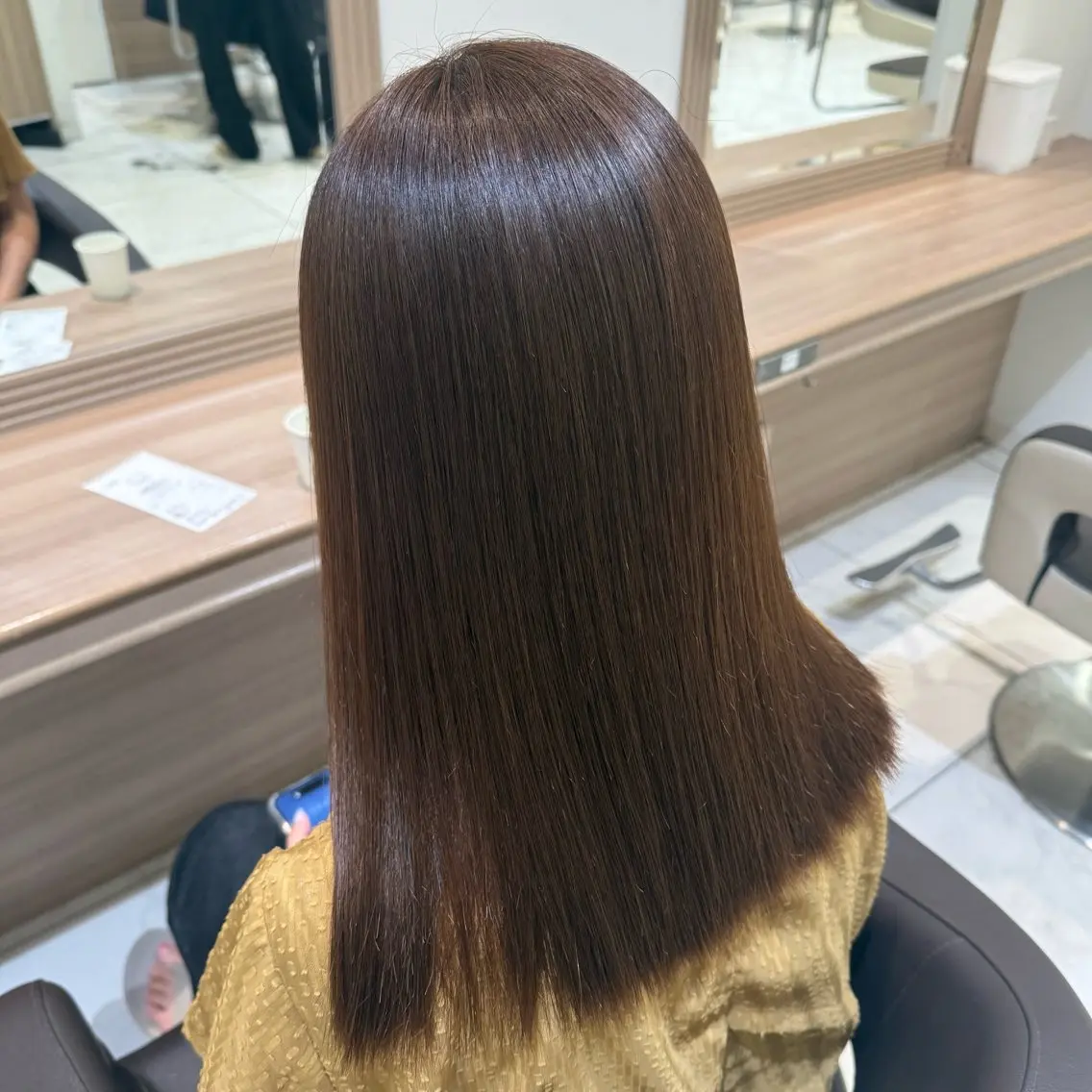 ミディアム カラー ヘアアレンジ ヘアカラー メンズカット/ 艶カラー🫧noaのヘアスタイル