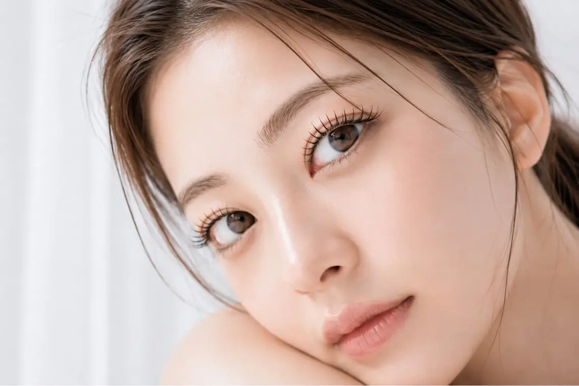 【韓国風束感仕上げ💎】フラットラッシュ120本¥4500の写真