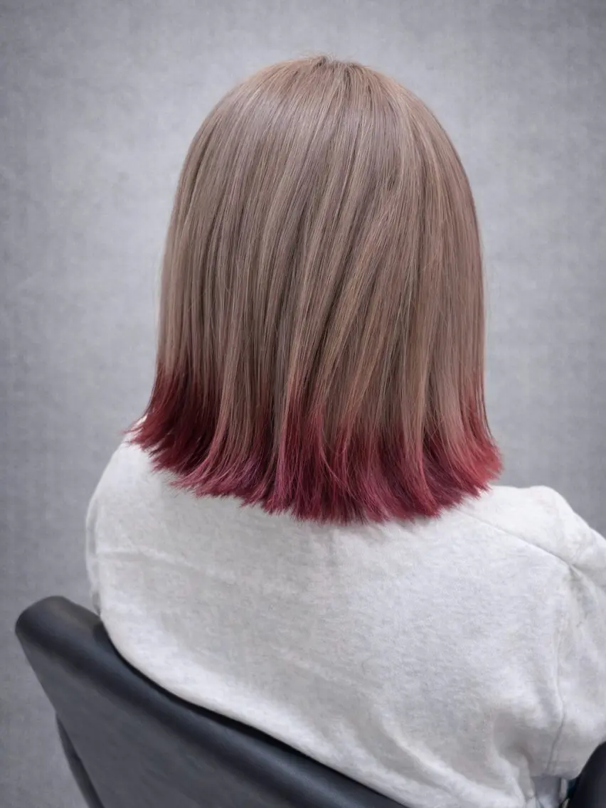 ショート ヘアカラー 💞暖色艶カラー/ ホウツキカナ🍒のヘアスタイル