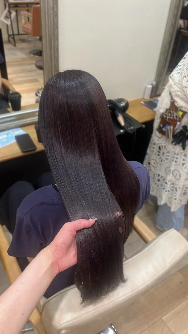 ロング ヘアカラー トリートメント みゆ/ カラーリスト🎀のヘアスタイル