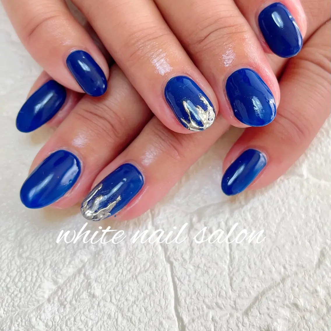 ネイル ラメ(グリッター) ハンドネイル white nail salonのネイルデザイン