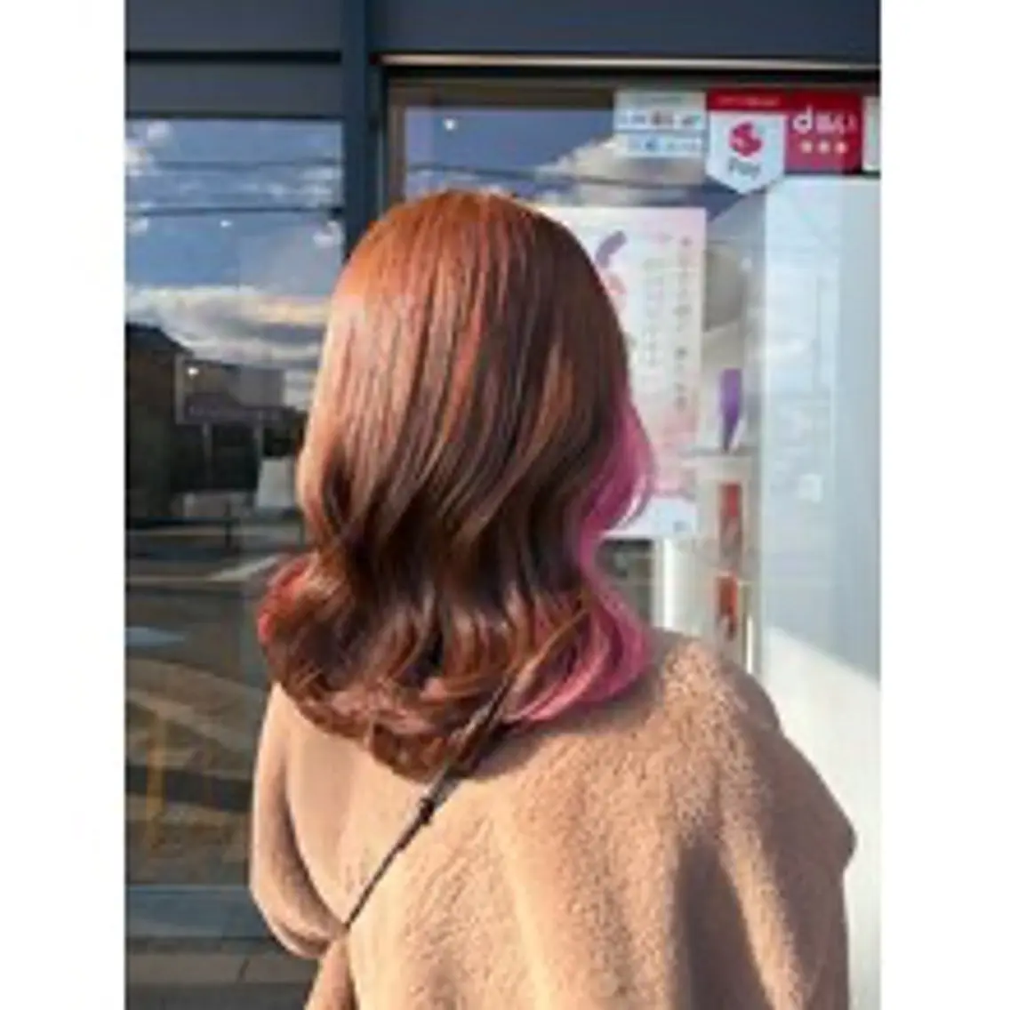 カラー ヘアカラー 梶 瑞希のヘアスタイル