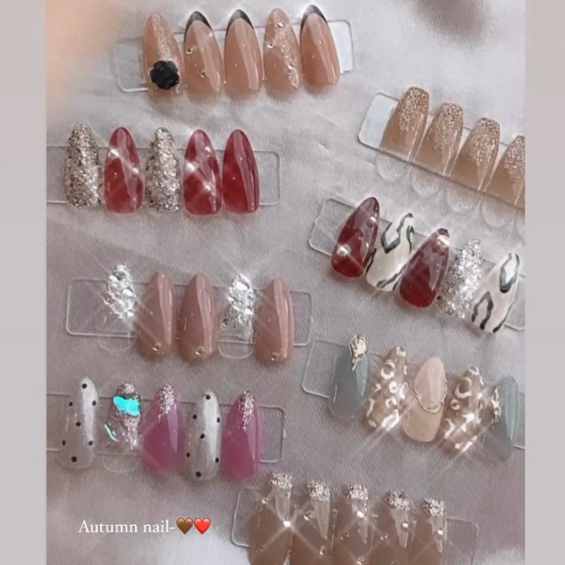 ネイル フレンチネイル 韓国ネイル マグネットネイル ワンカラーネイル ワンホンネイル Nail salon Nuit(ニュイ)のネイルデザイン