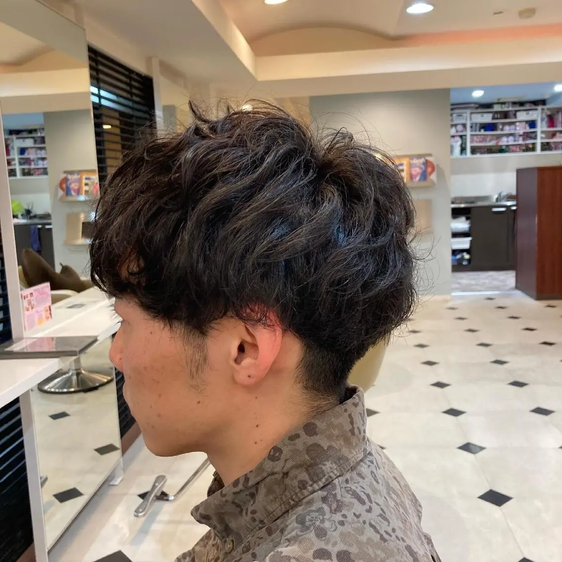 ショート デジタルパーマ特化 杉浦 夏生のヘアスタイル
