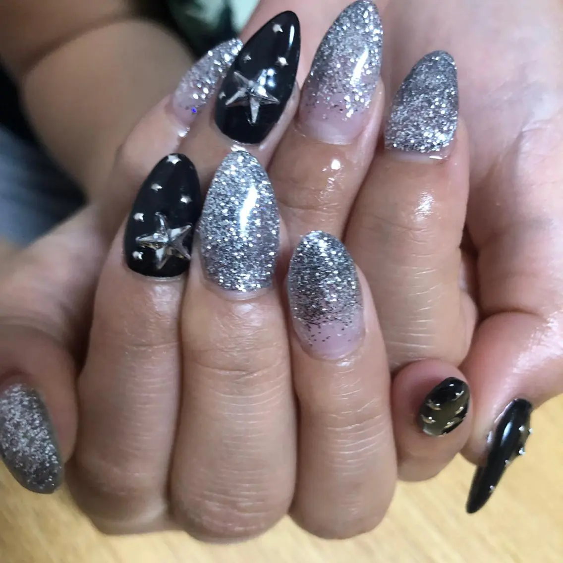 ネイル ハンドネイル 🌙🫧CHARME (RUKA)🦋🫧のネイルデザイン