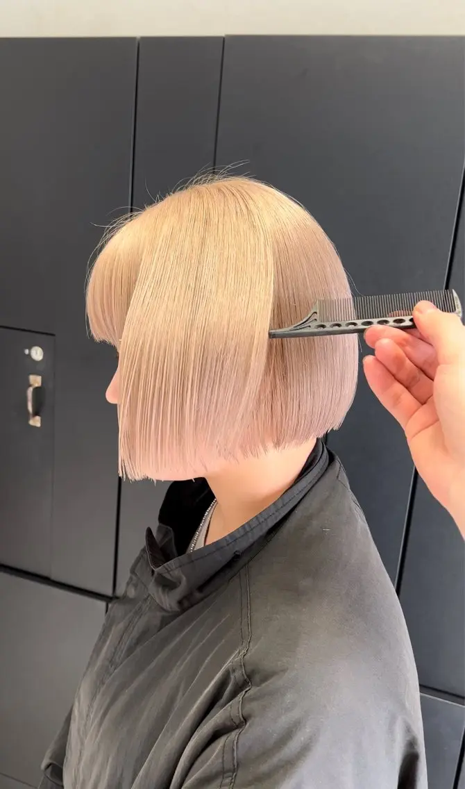 ショート ヘアカラー レイヤーカット/ /渋谷のヘアスタイル