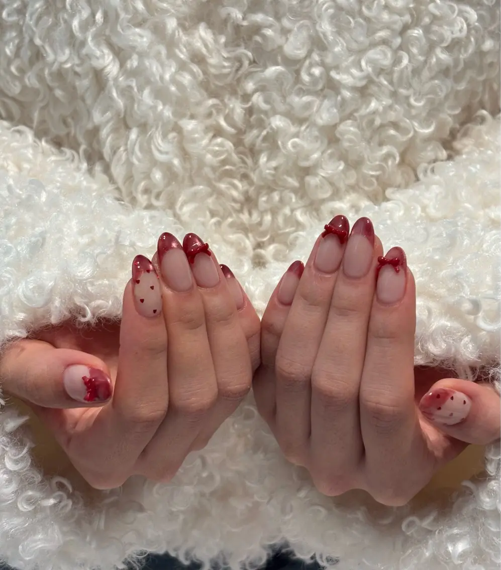 学割♡【オフ無料🆓】🎀Simple 90min🎀/グラデーション/フレンチ/オフありの写真