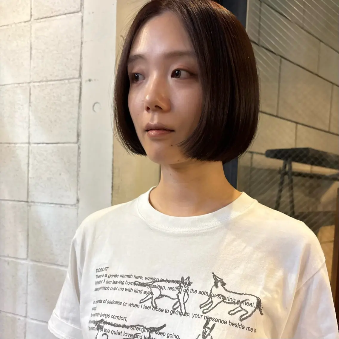 ミディアム カラー くるくるパーマ🧹 miyukiのヘアスタイル
