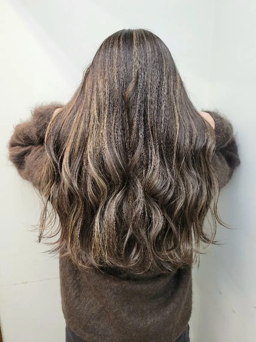 ロング カラー ダブルカラーモデル☆ SHUNYAのヘアスタイル