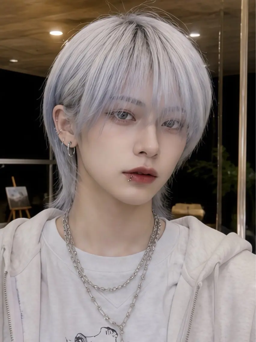 カラー パーマ メンズ マッシュ シースルーマッシュ 縮毛矯正 ヘアカラー ✂渋谷メンズ特化 まさとのヘアスタイル