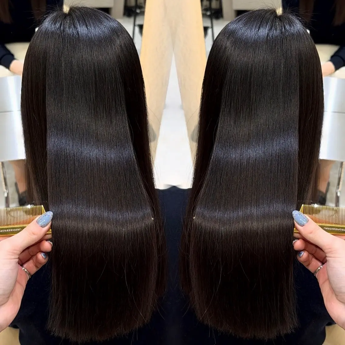 ロング トリートメント 透明感カラー🤍/ 髪質改善🖤airiのヘアスタイル