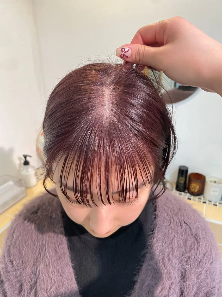 ショート カラー ヘアカラー sakura🌸 レイヤー/韓国ヘアのヘアスタイル