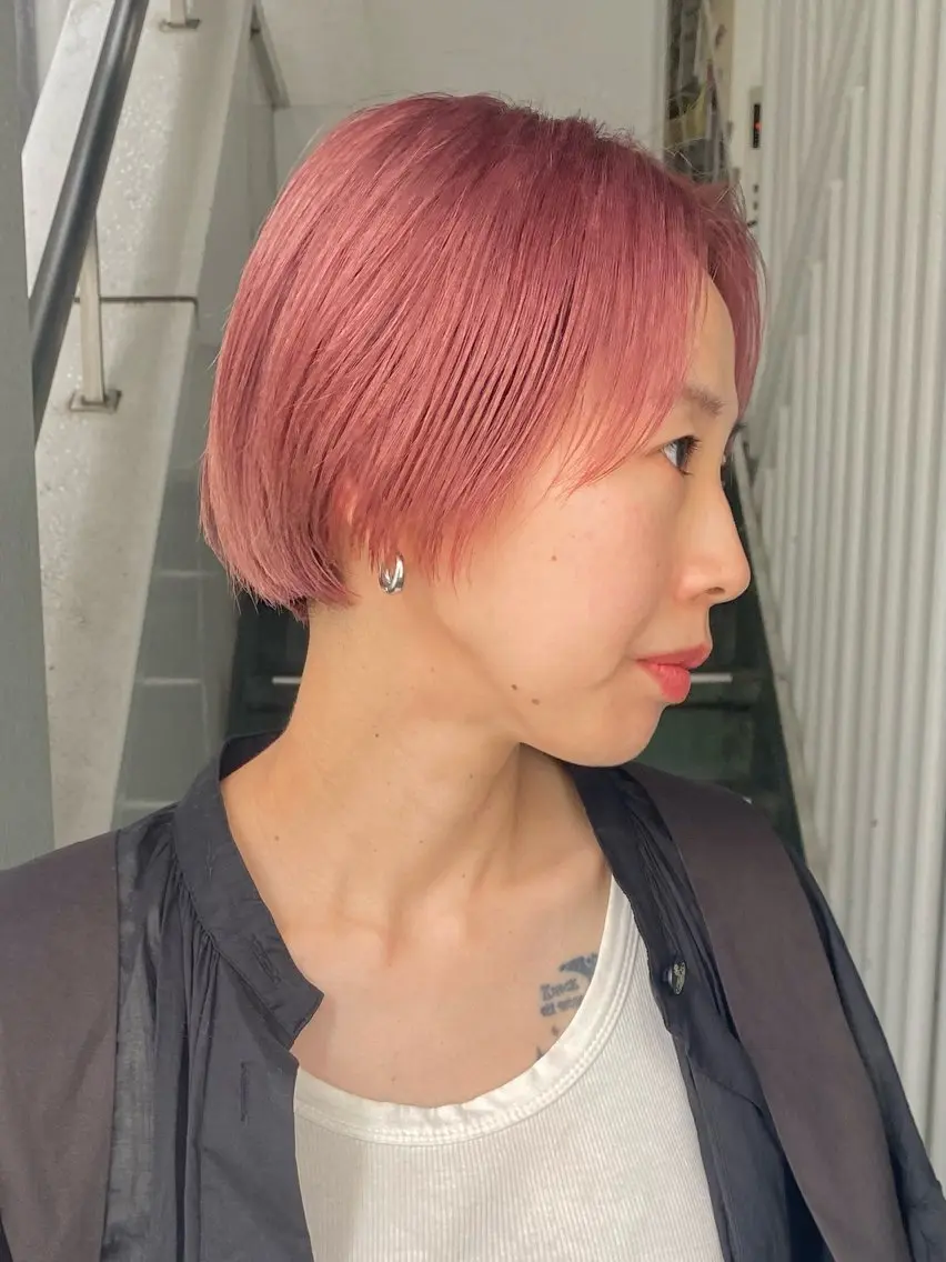 ショート カラー 無料カットモデル募集 🌱ひょうがのヘアスタイル