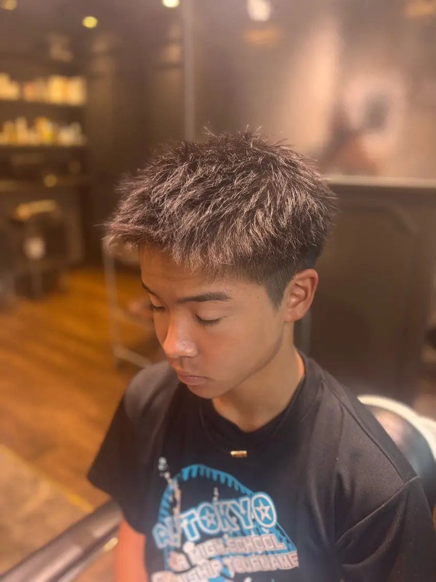 ショート メンズ カット メンズ　新百合ヶ丘 HIBIKIのヘアスタイル