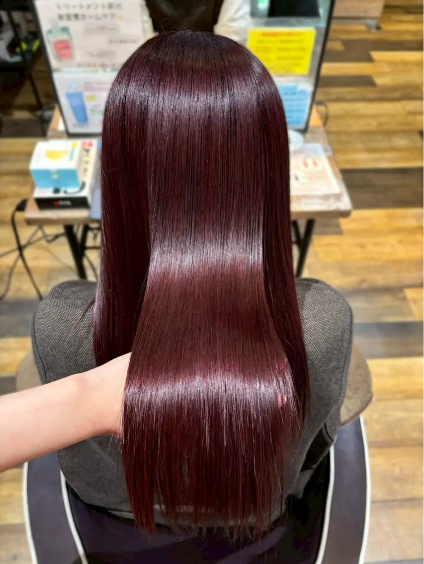 ファッションカラー(全頭)＋ミニヘッドスパ💆🏻‍♀️の写真