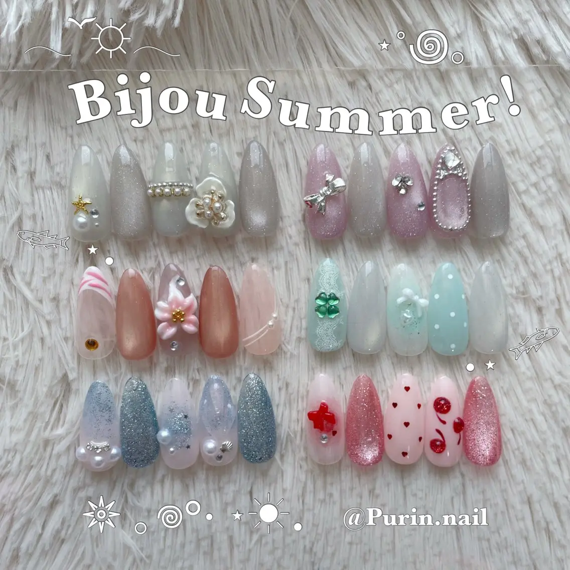 ネイル ハンドネイル Nails by Purin🍮のネイルデザイン
