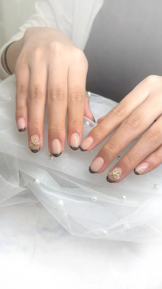 ネイル リボン BeautyFavo .byRyokaのネイルデザイン