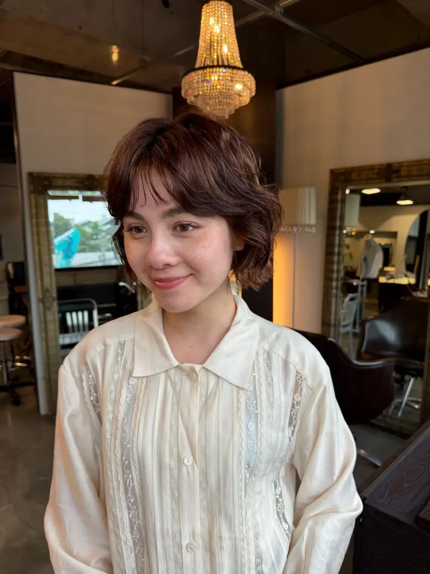 ショート NanaKo 表参道 レイヤー/ハッシュのヘアスタイル