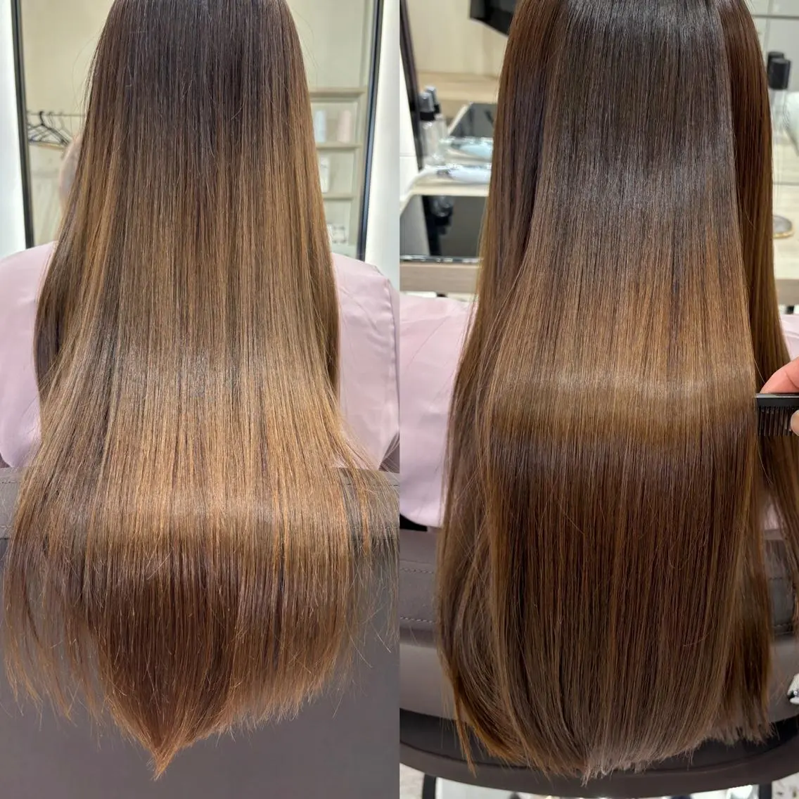 ロング EIGHT plum TOKIOリミテッドのヘアスタイル