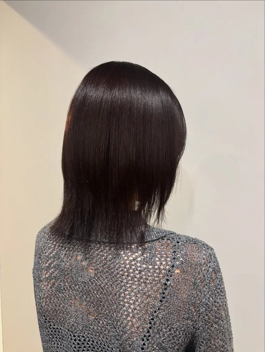 ミディアム カラー yumena Rimのヘアスタイル