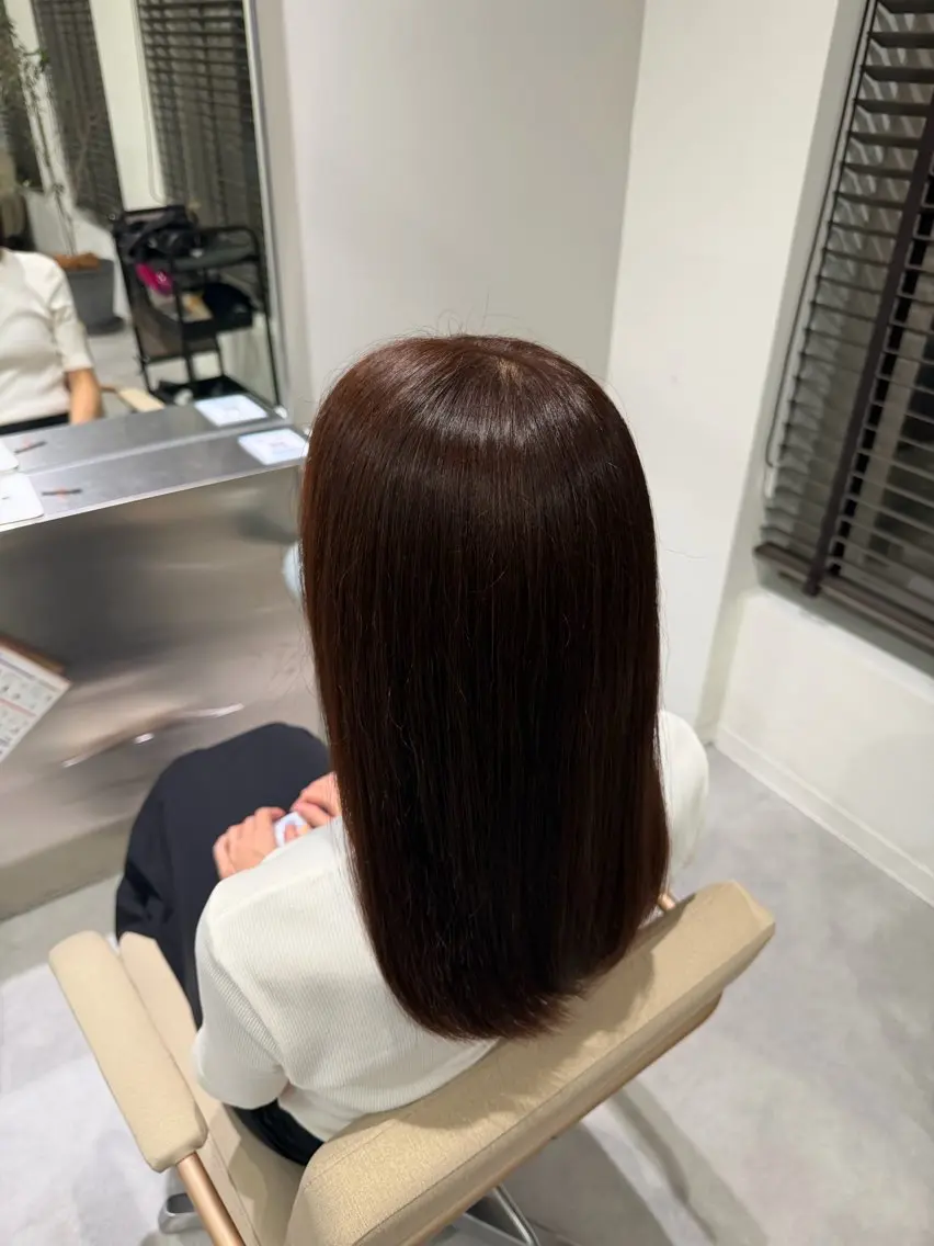 カラー ブラウンカラー ヘアカラー 佐藤 杏樹🍀のヘアスタイル