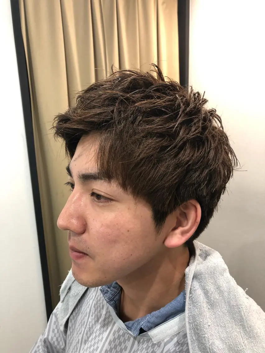 メンズカット（スキンフェードも可）＋シャンプー＋ヘアセットもします！の写真