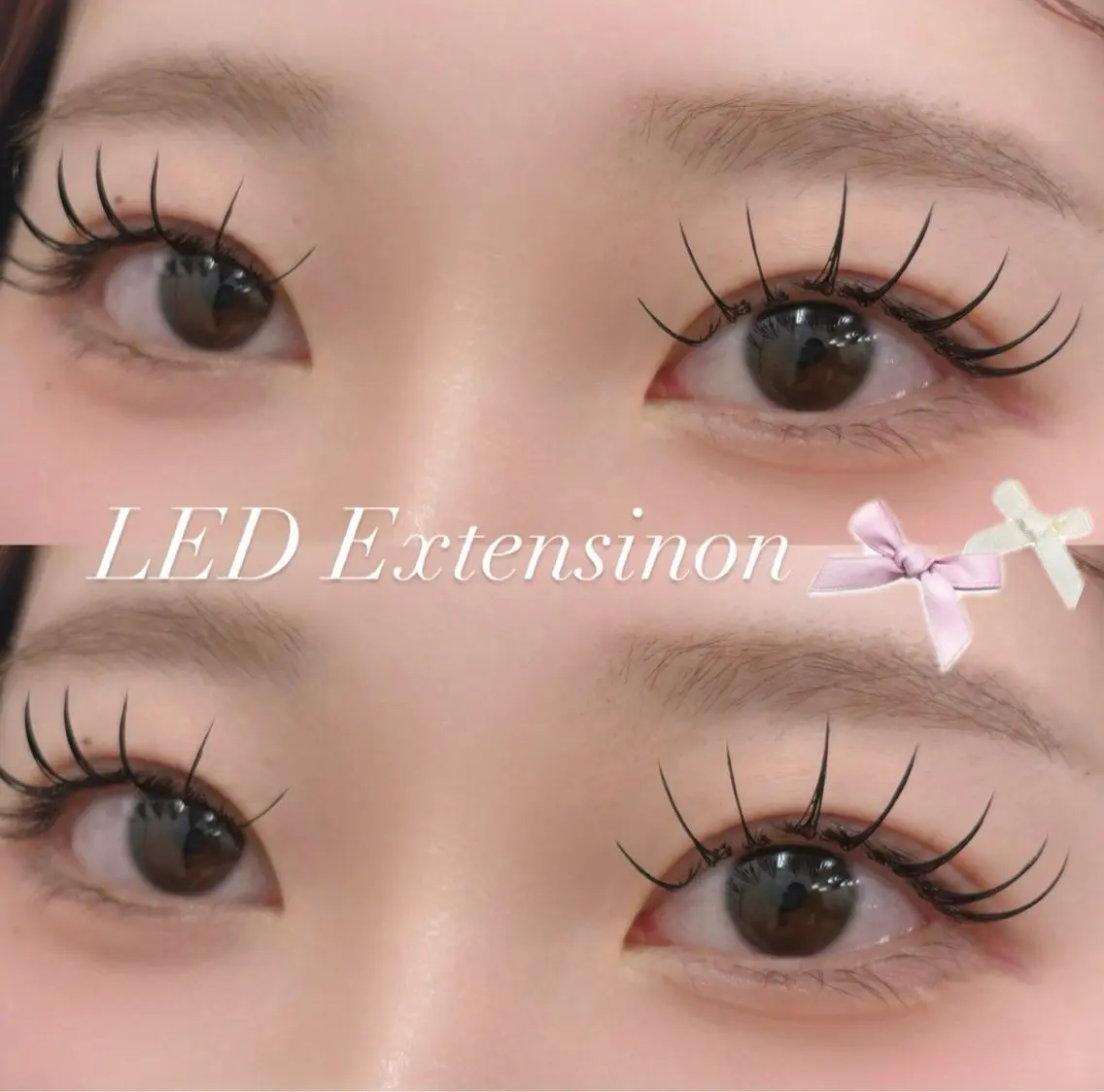 🩷LEDエクステ100本🩷の写真