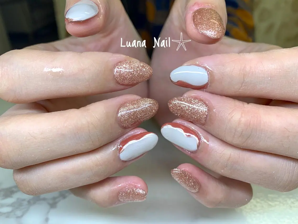 ネイル ハンドネイル BeauJu by Luana Nailのネイルデザイン