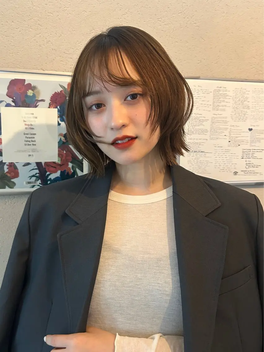 ショート カラー 透明感カラー/ chisaのヘアスタイル