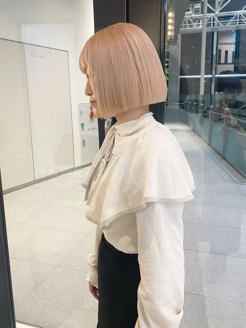 ショート カラー カット ヘアカラー トリートメント mai / linoah˚✧のヘアスタイル