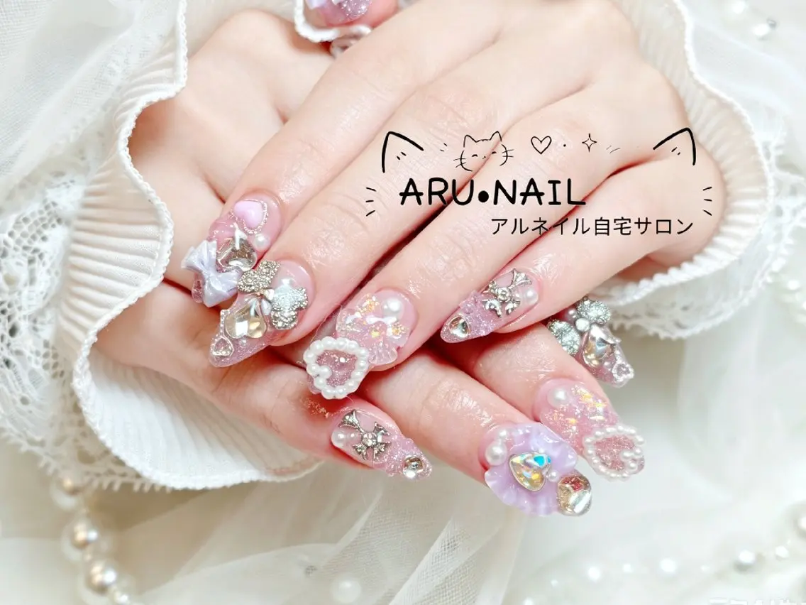 ネイル アートネイル ARU·NAIL 自宅サロン港区宝神のネイルデザイン