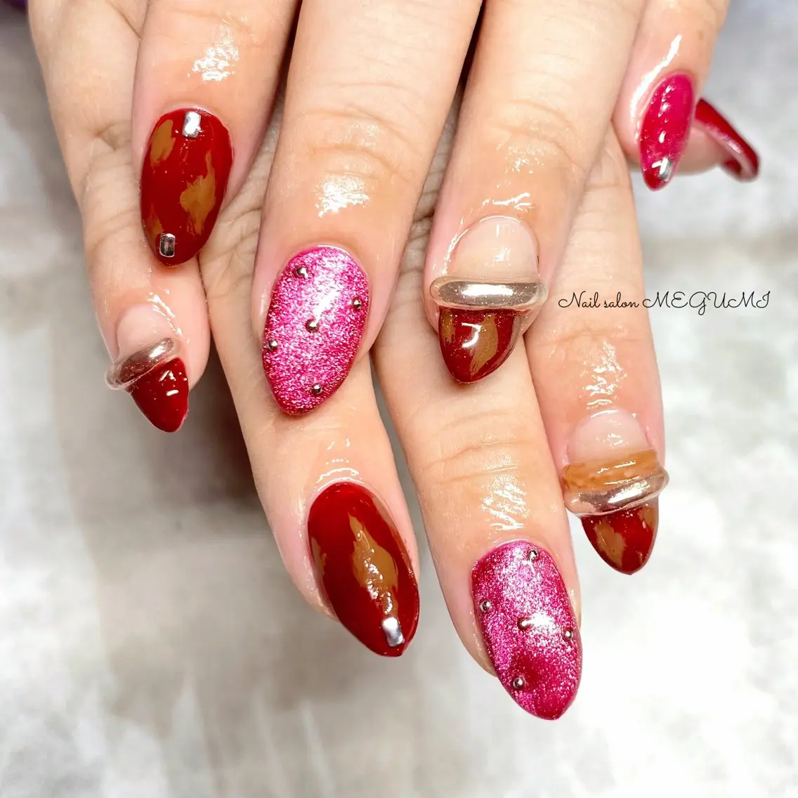 💅 持ち込みデザインゴージャス【オフあり】   ※施術目安150分の写真
