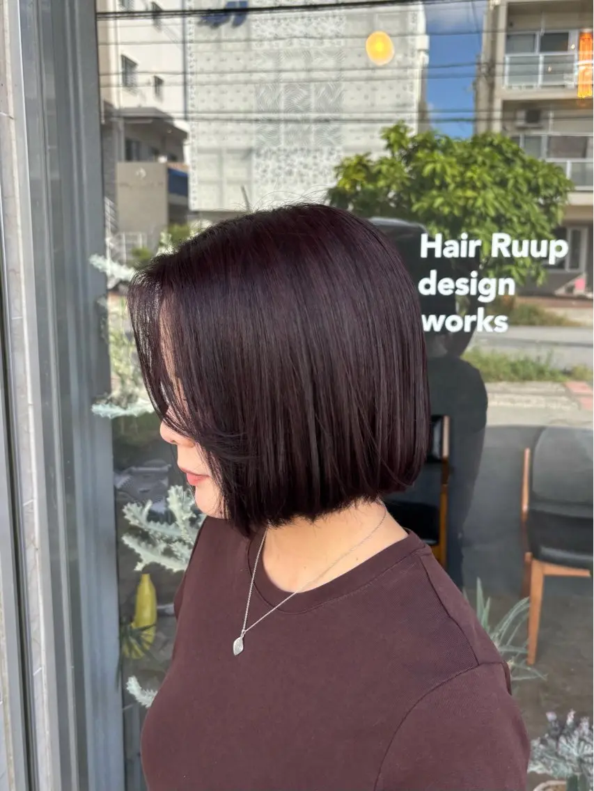 カラー ブラウンカラー ピンクカラー ヘアカラー Hair Ruup み す ずのヘアスタイル