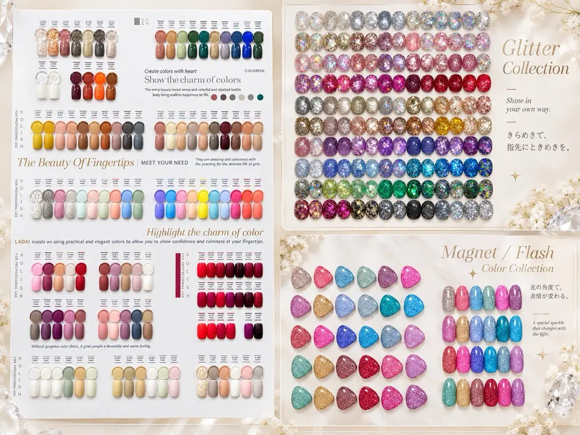 カラー LUNE DC NAILのネイルデザイン